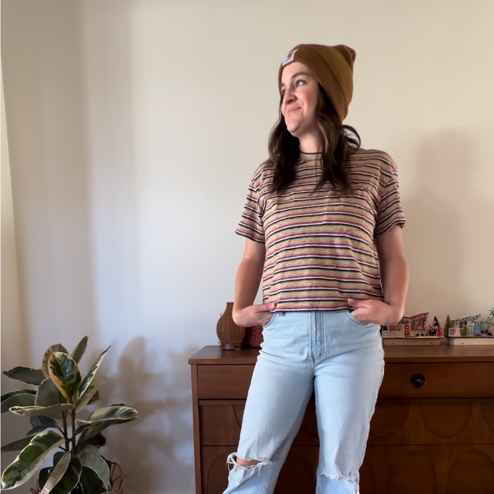 Madewell multi-colored t-shirt